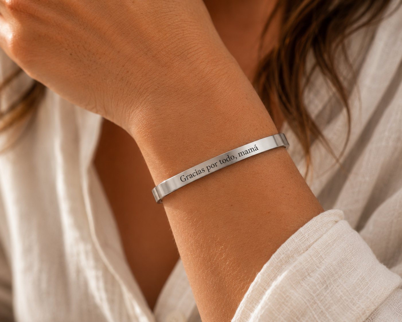 Brazalete Plateado