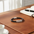 Pulsera cuero circular