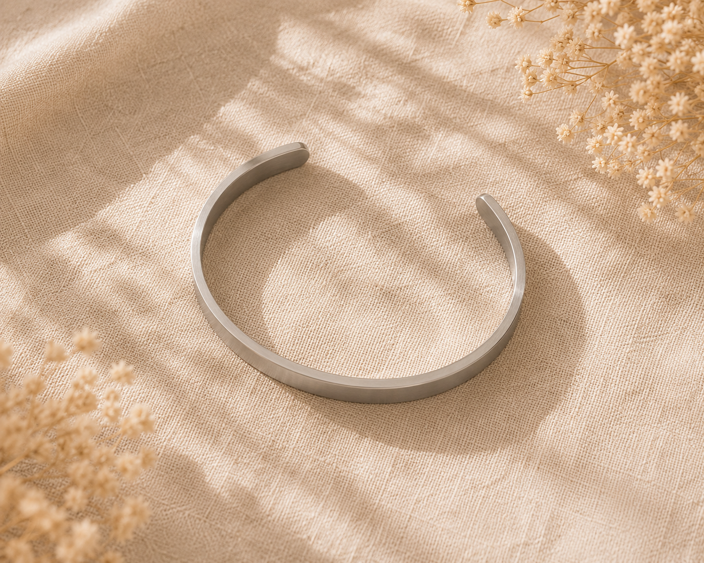 Brazalete Plateado