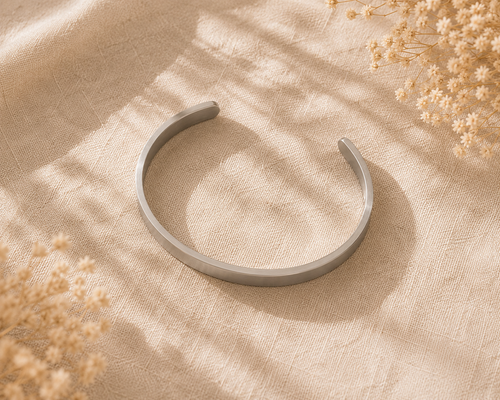 Brazalete Plateado