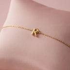 Pulsera letra bubble
