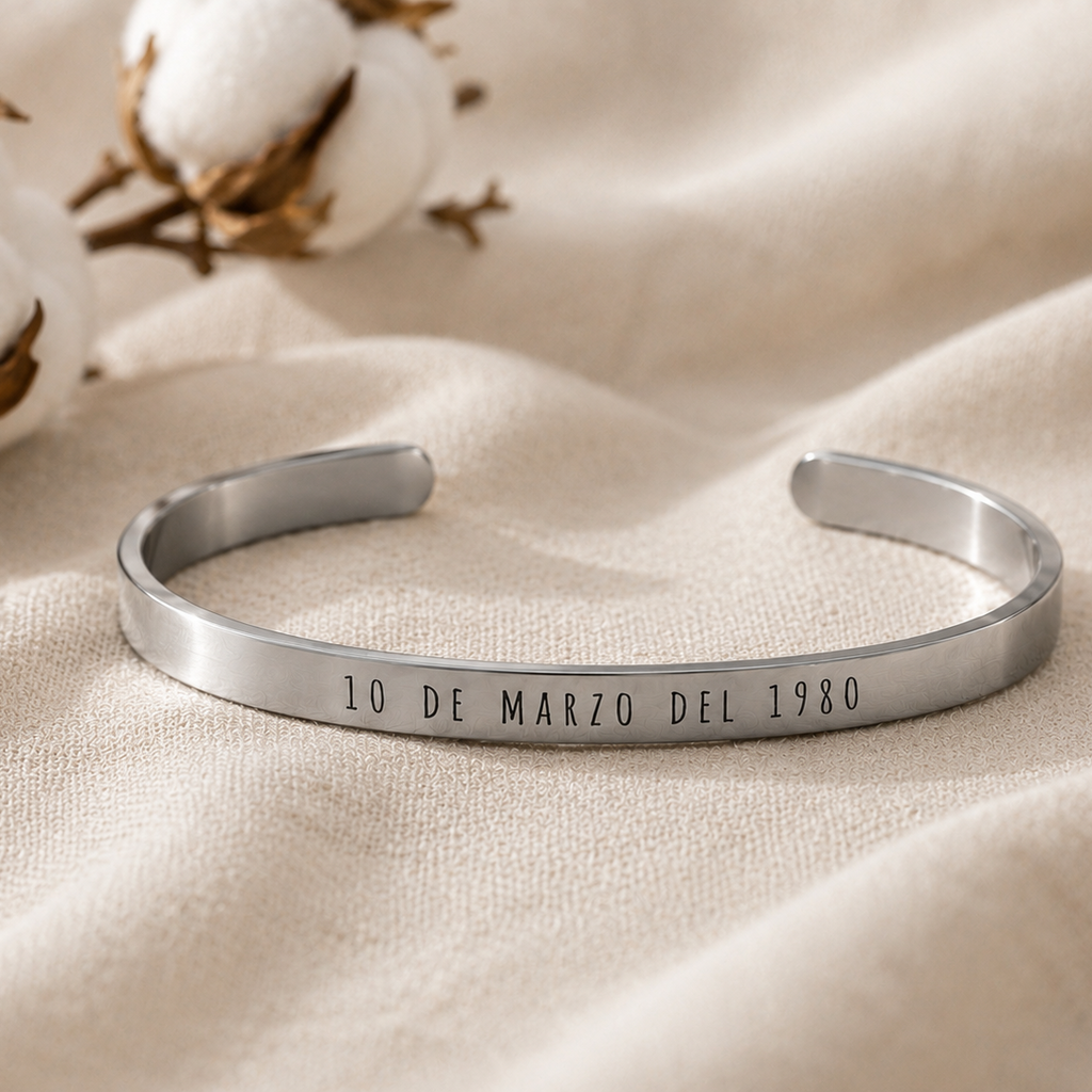 Brazalete Plateado