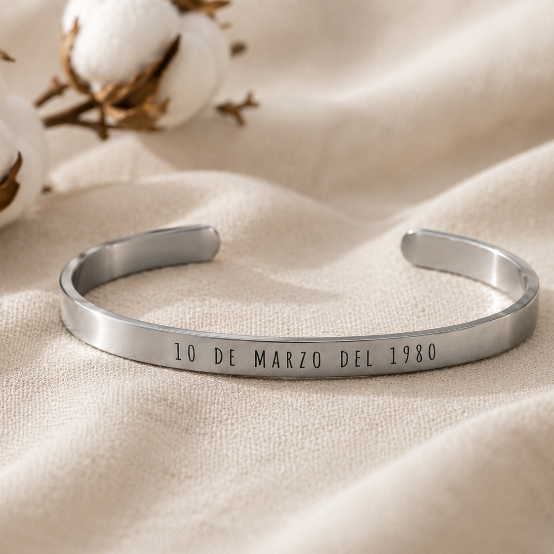Brazalete Plateado