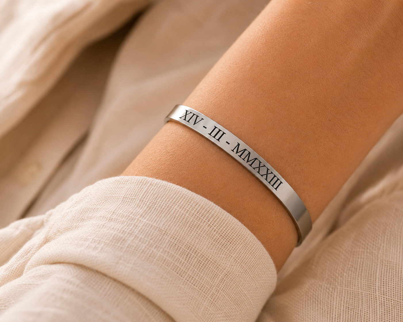 Brazalete Plateado